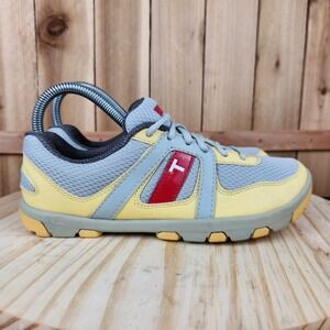 TRUE Linkswear Golf Shoes Womens 6.5 Yellow Mesh Athletic Spikeless Sneakers‎